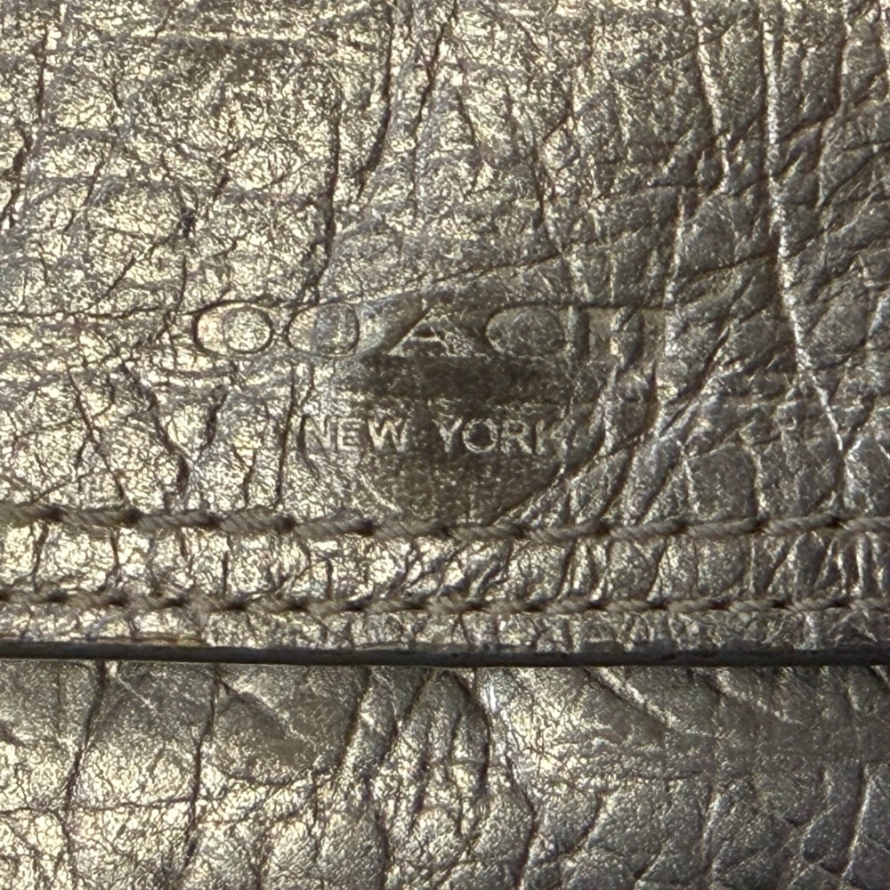 Coach Silver Wallet - Picture 5 of 9
